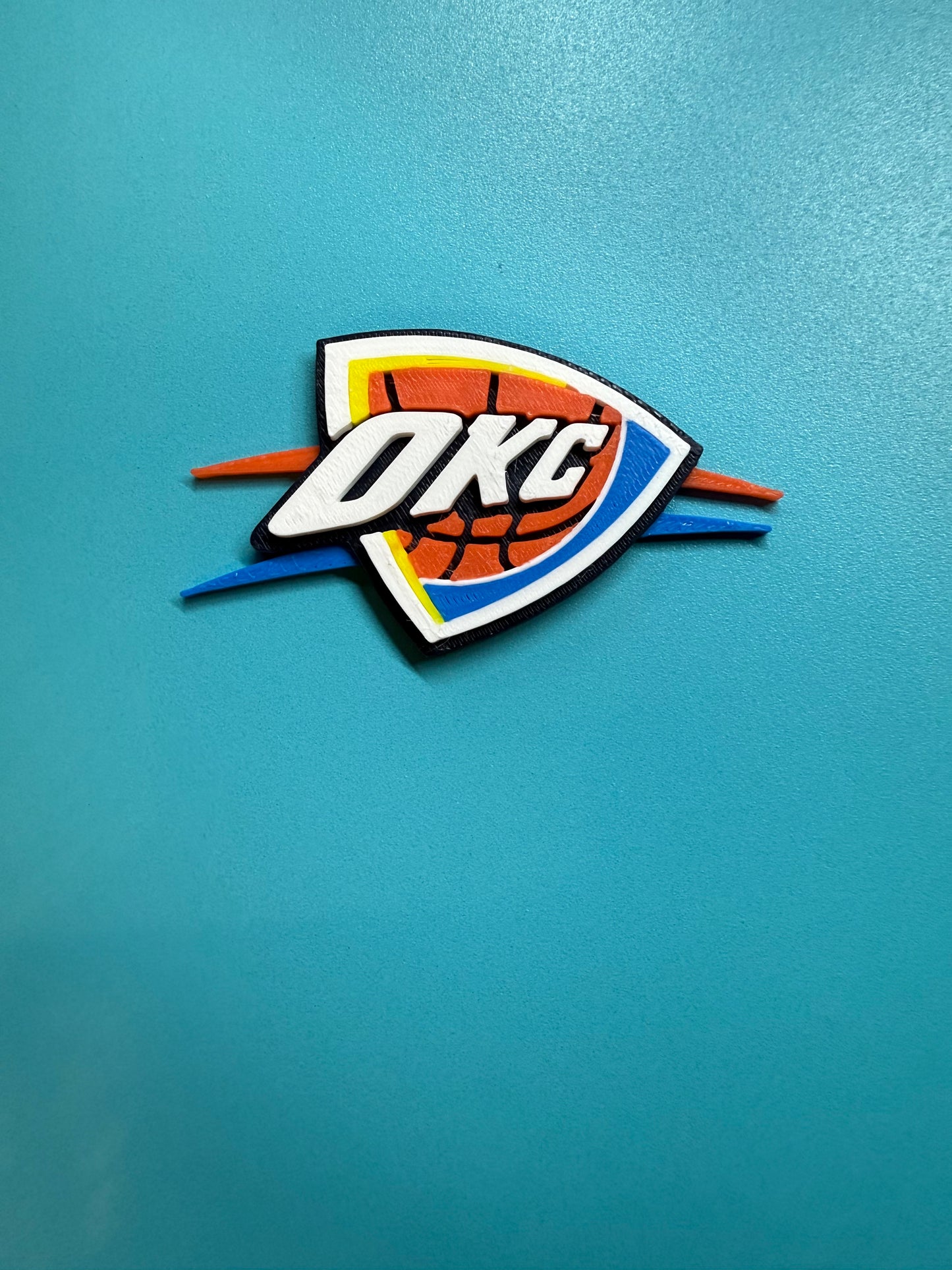 OKC Thunder Basketball Magnets