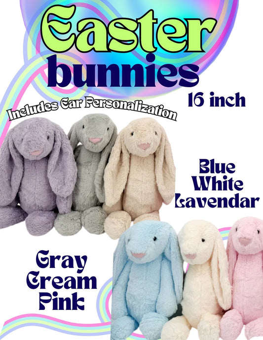 Personalized Easter Bunny