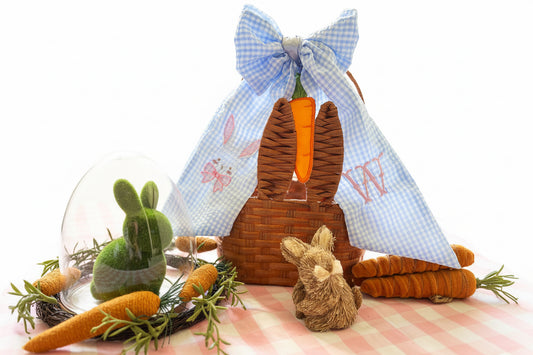 Personalized Woven Easter Basket