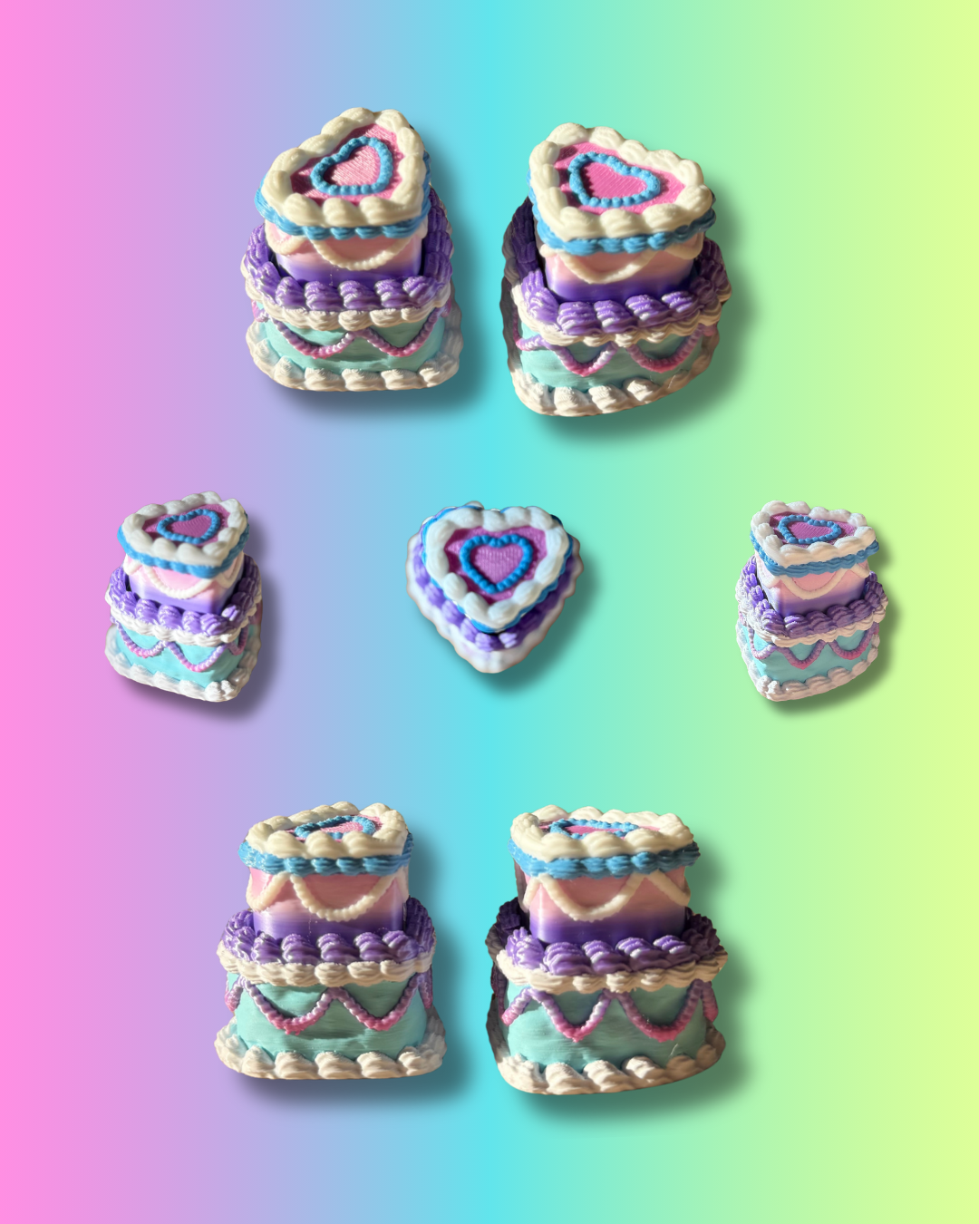 Tiered Cake Clicker – Sensory Fidget Toy