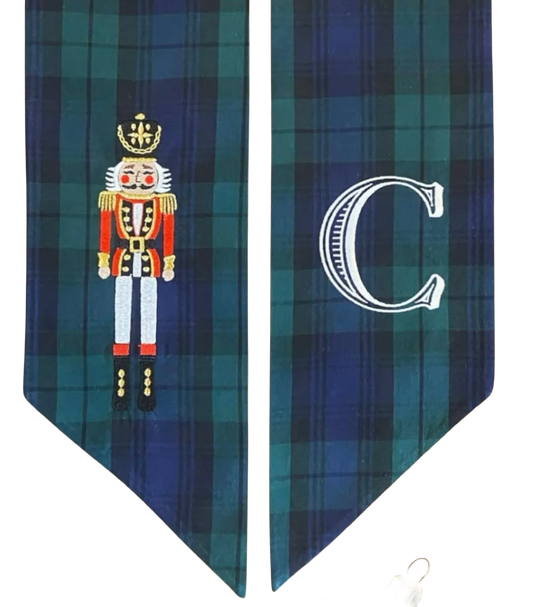 Christmas Wreath Sash
